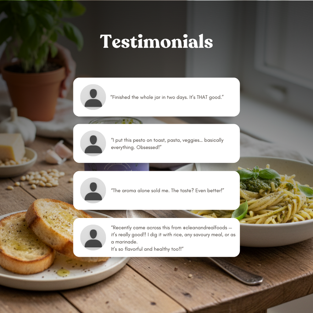 Vegan Basil Pesto (160 g)