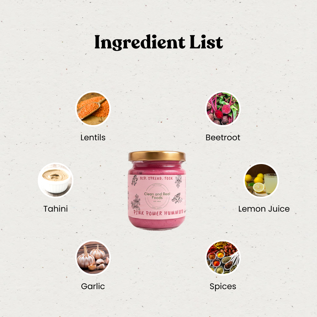 Pink Power Hummus (160 g)