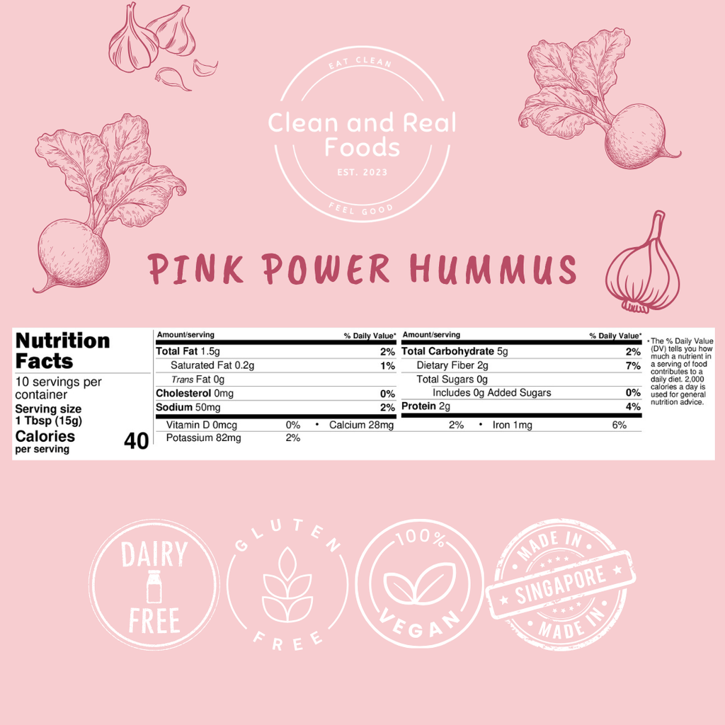 Pink Power Hummus (160 g)