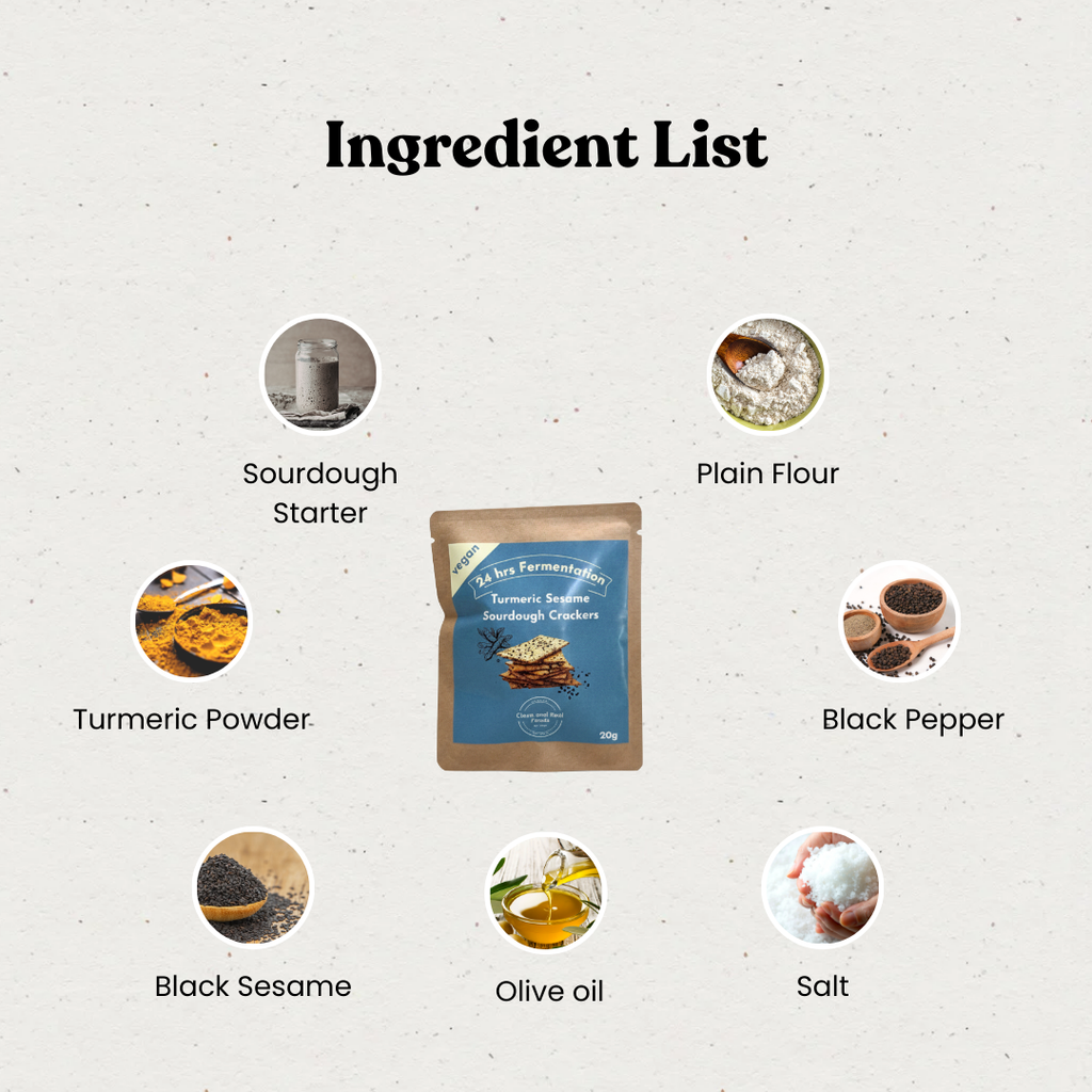 Turmeric Sesame Sourdough