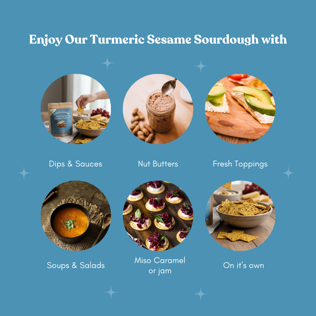 Turmeric Sesame Sourdough