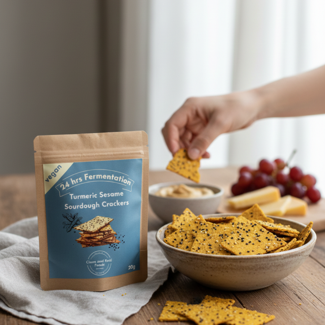 Turmeric Sesame Sourdough