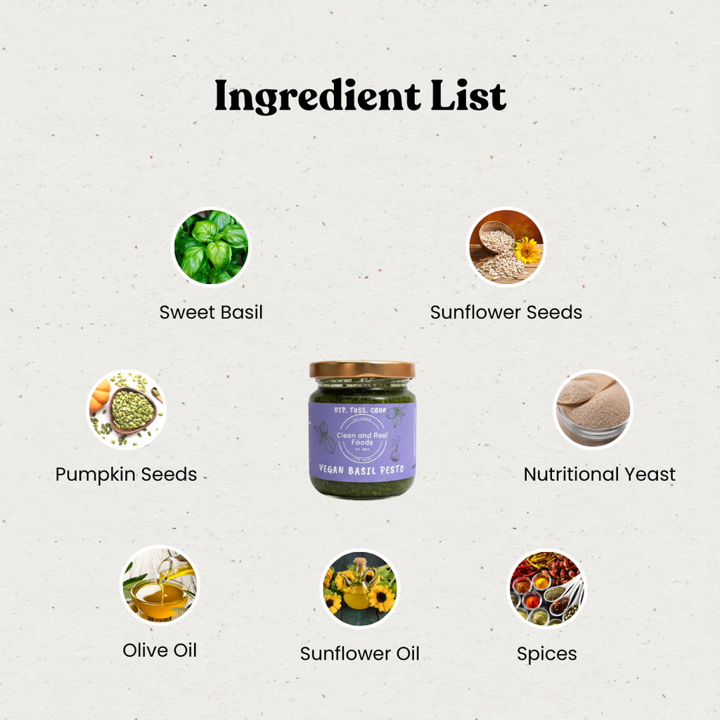 Vegan Basil Pesto (160 g)